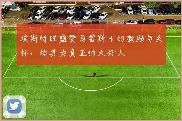 埃斯特旺盛赞马雷斯卡的激励与关怀，称其为真正的大好人