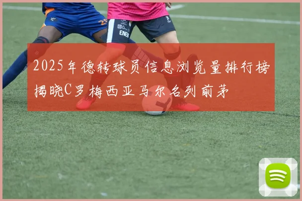 2025年德转球员信息浏览量排行榜揭晓C罗梅西亚马尔名列前茅